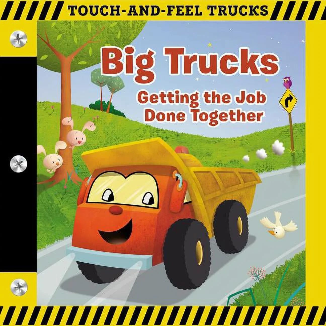 Big Trucks Getting the Job Done Together