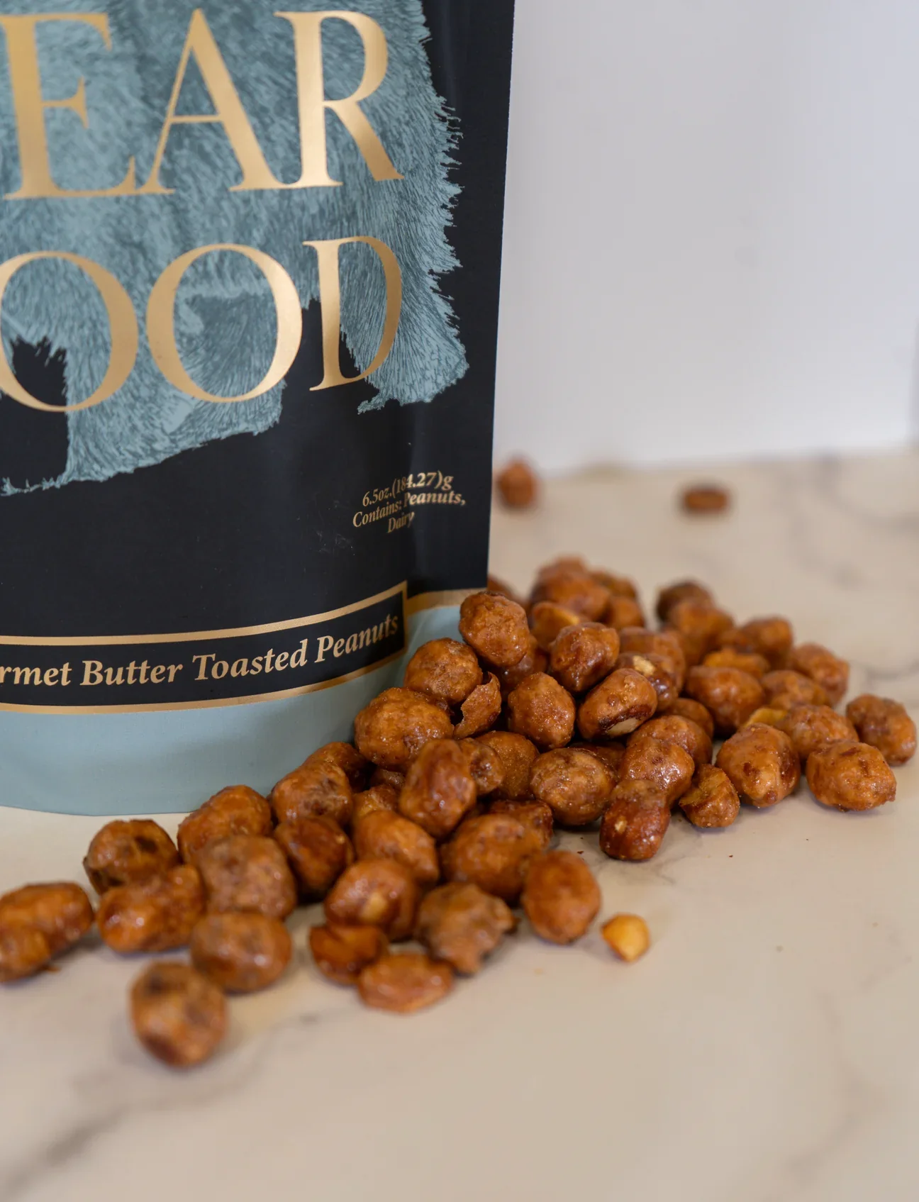 Butter Roasted Gourmet Peanuts - 6.5oz - Image 2