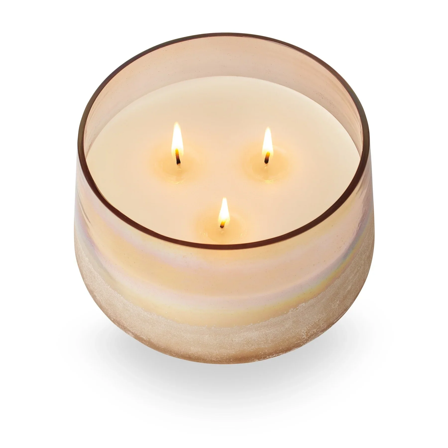 Coconut Milk Mango Large Baltic Glass Candle - Image 2