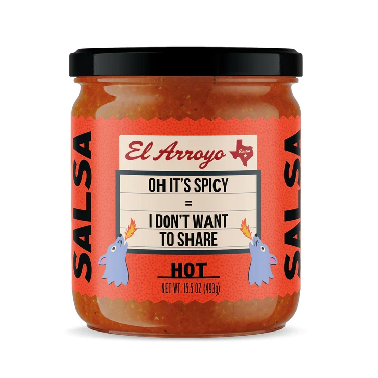 El Arroyo 16 oz Salsa- HOT