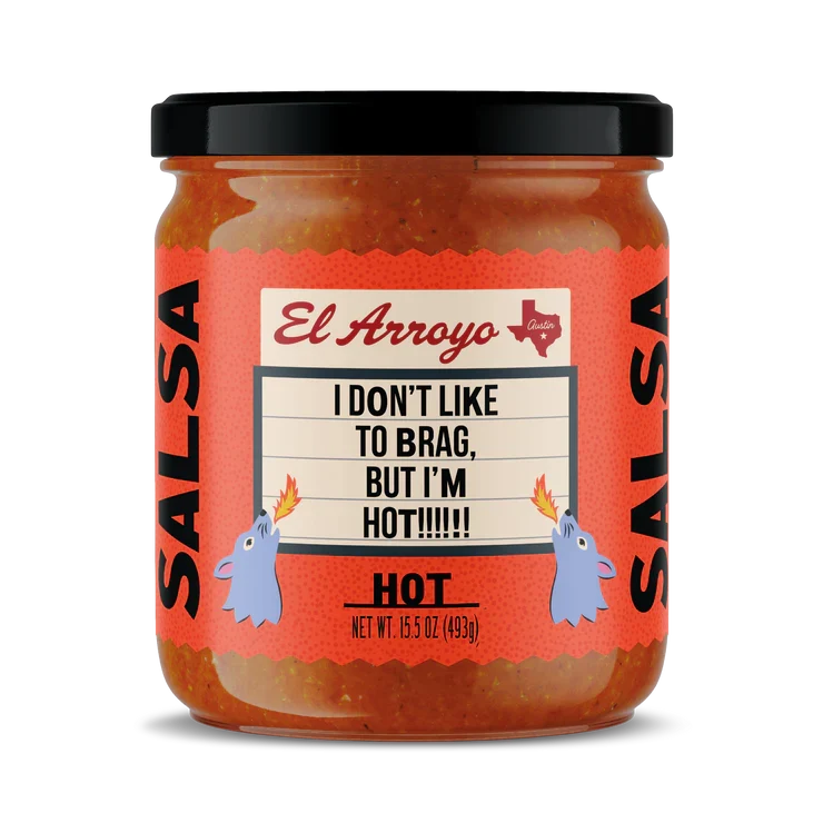 El Arroyo 16 oz Salsa- HOT - Image 4