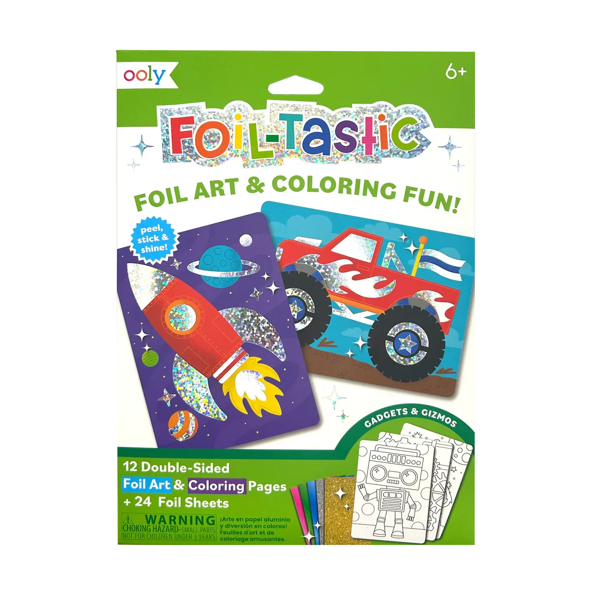 Foil-tastic Foil Art & Coloring Set - Gadgets & Gizmos - Image 3