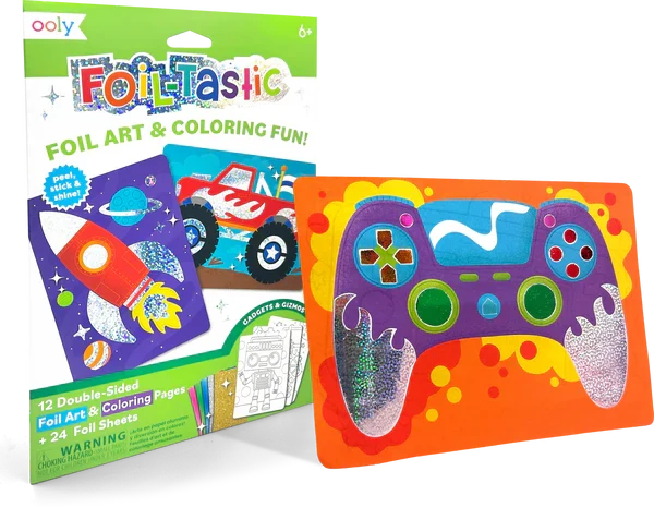 Foil-tastic Foil Art & Coloring Set - Gadgets & Gizmos - Image 4