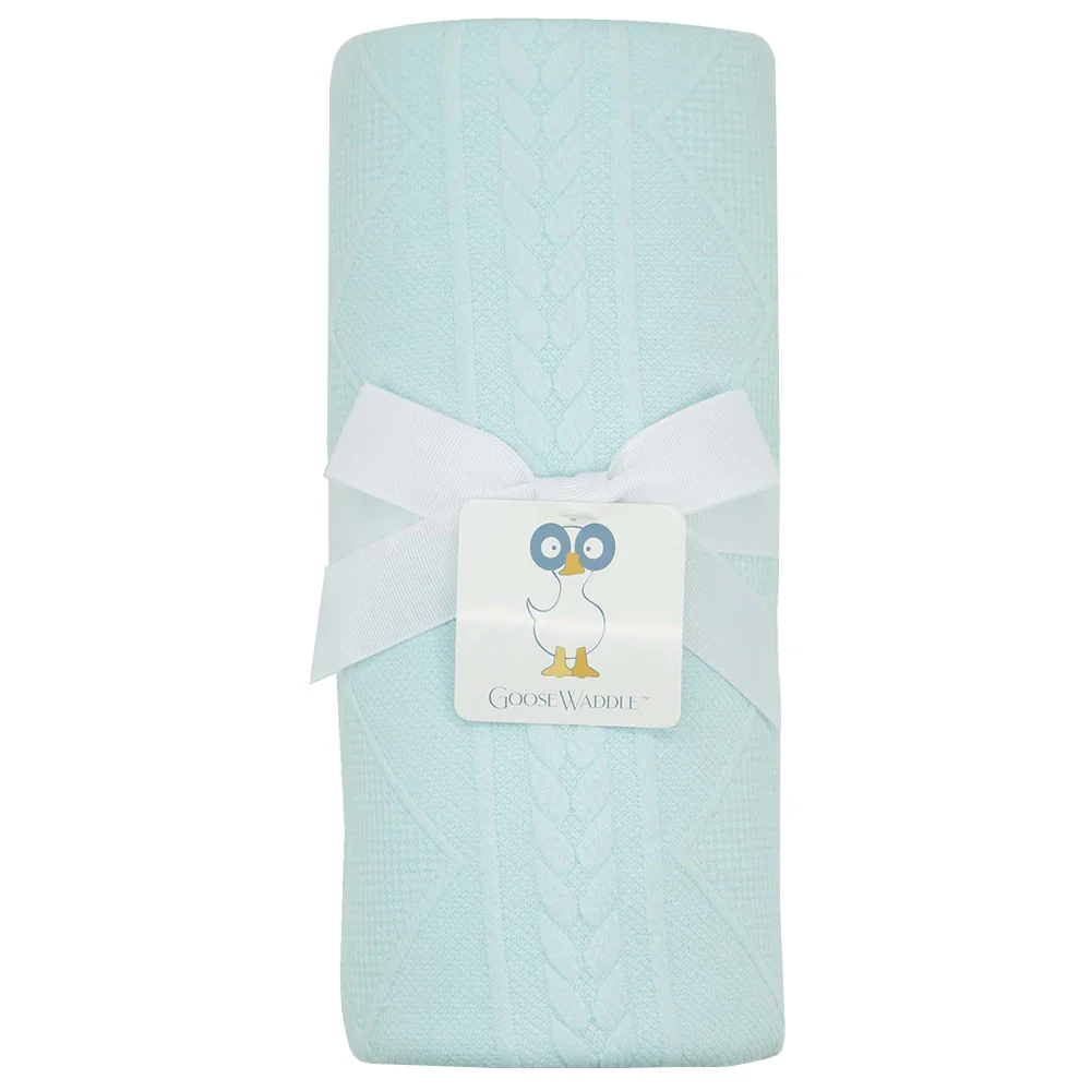 Goosewaddle Knit Blanket, Assorted Colors - Image 8