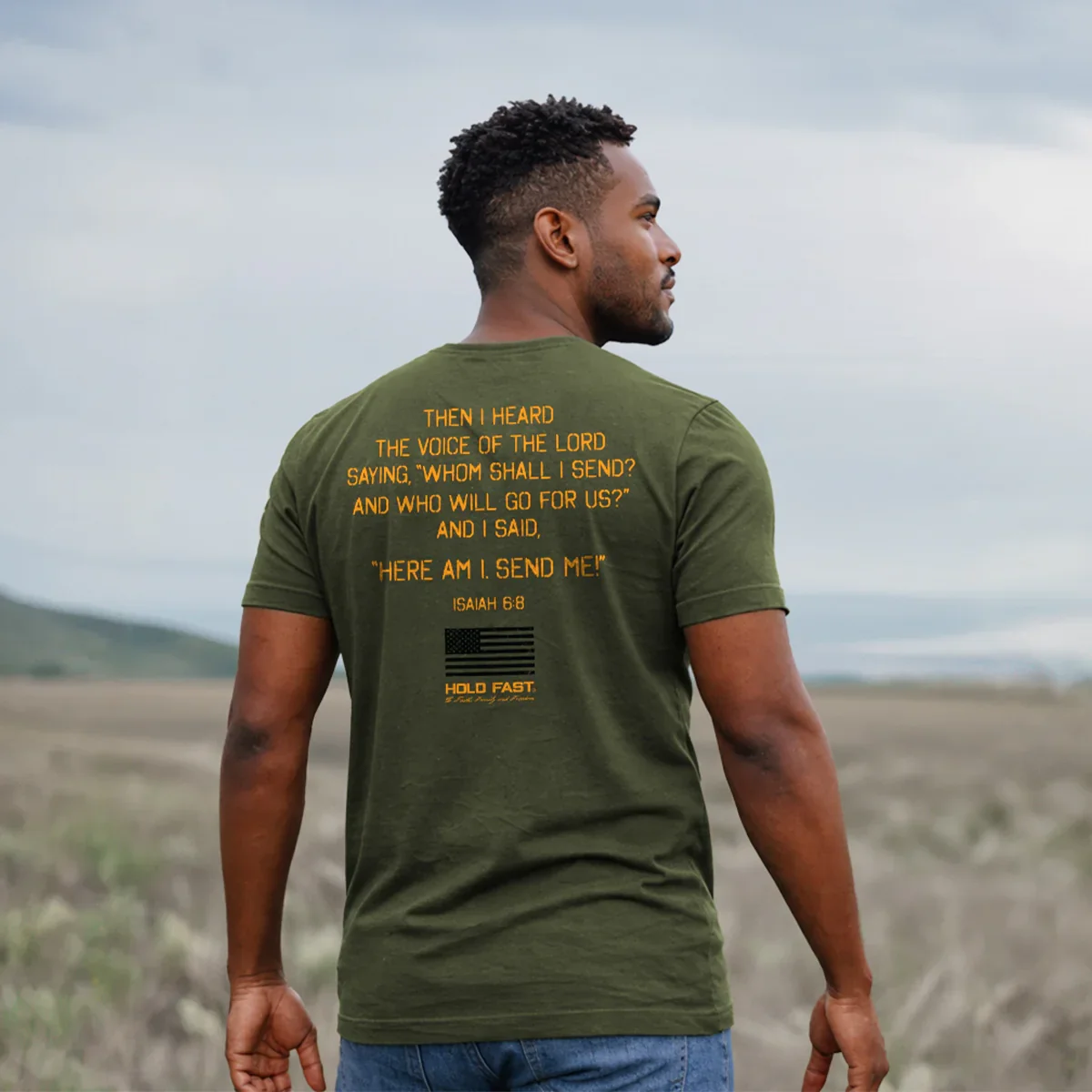 Hold Fast, Send Me T-Shirt - Image 3