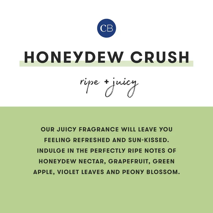Honeydew Crush Inverted Jar Mercury Iridescent Glass Candle, 10oz - Image 3