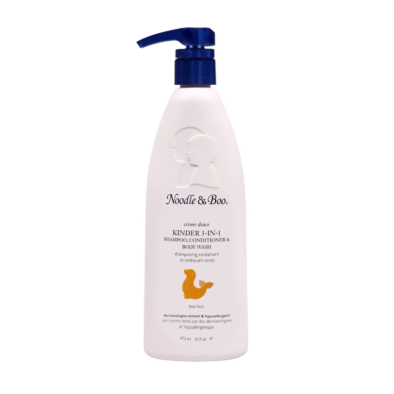 Kinder 3-in-1 Shampoo, Conditioner, & Body Wash, 16oz