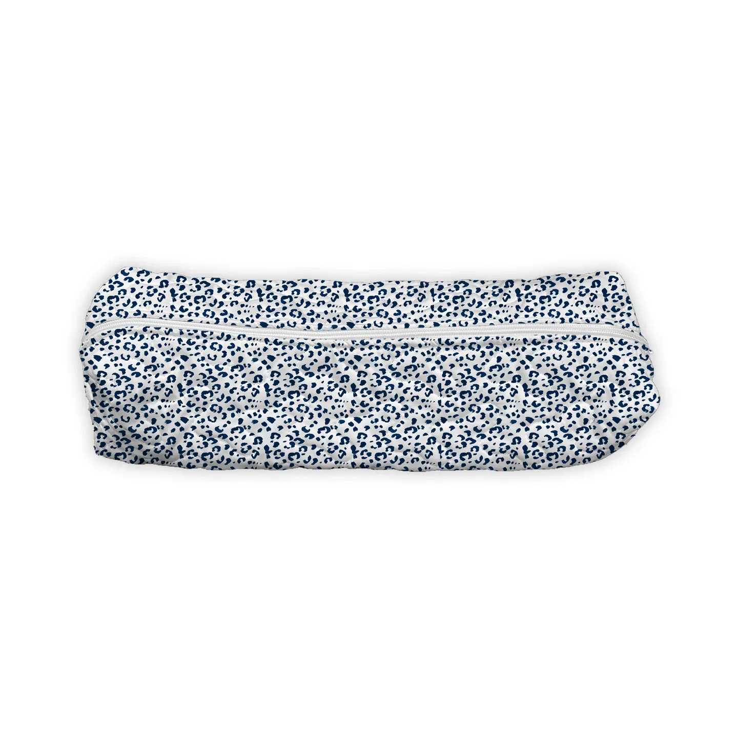 Leopard Print Navy Quilted Hot Tools Bag