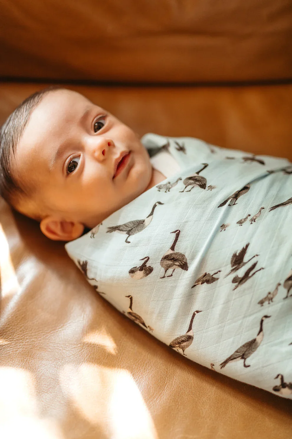 Milkbarn Bamboo Swaddle Goose - Image 3