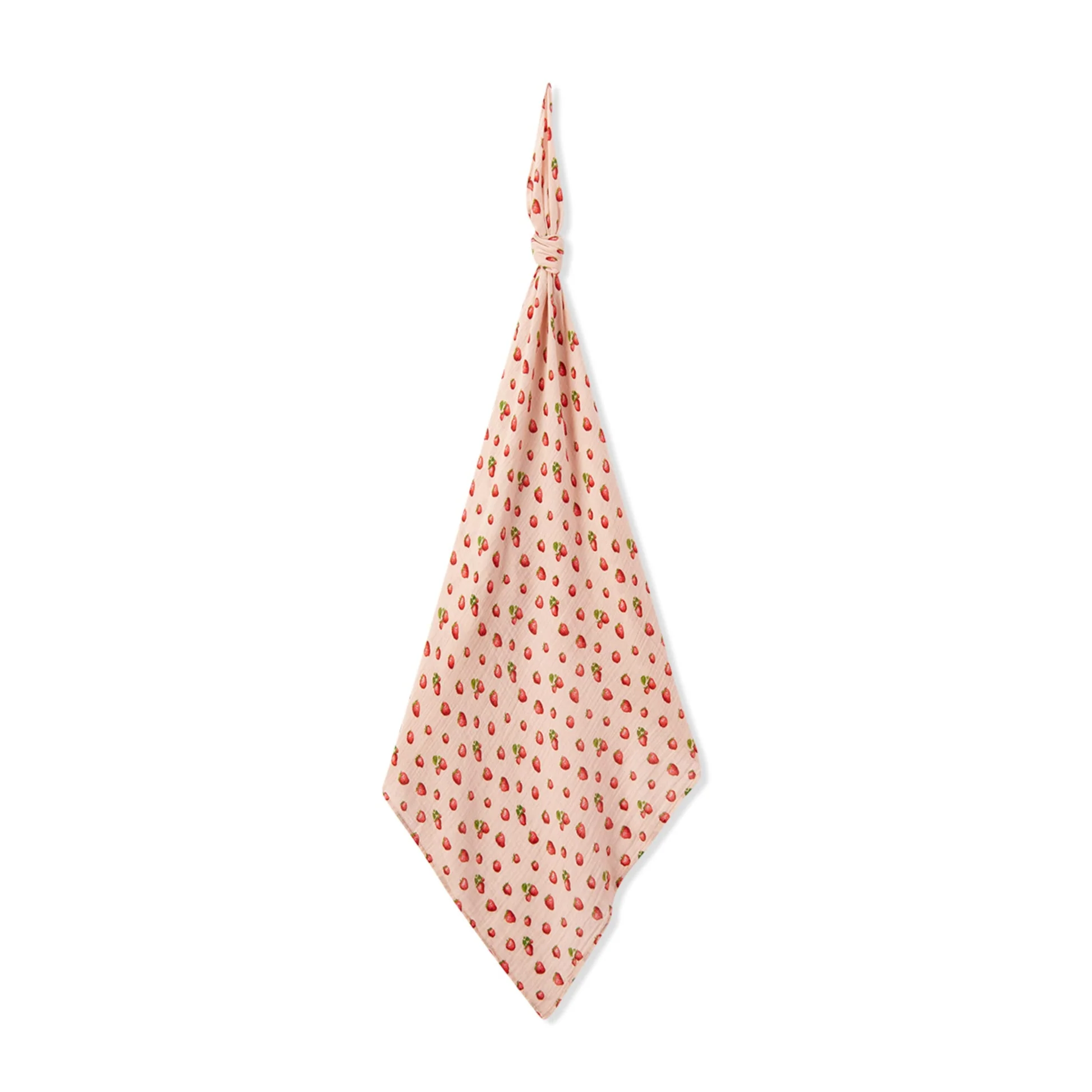 Milkbarn Organic Cotton Swaddle Strawberry