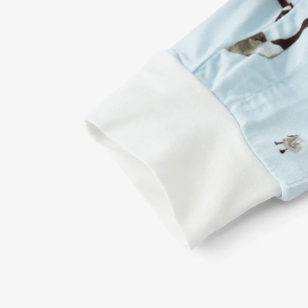 Milkbarn Strech Zipper Pajama Goose - Image 3