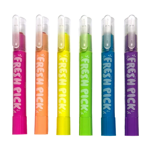 Ooly Fresh Pick Neon Gel Crayons - Image 2
