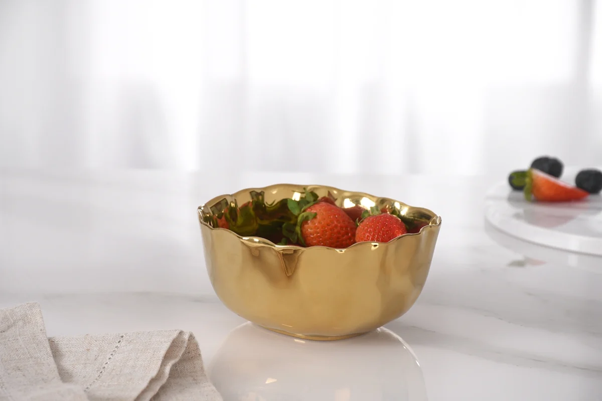 Pampa Bay Gold Snack Bowl - Image 2