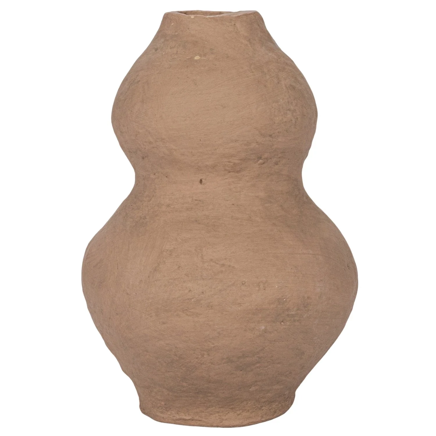Paper Mache Vase, Dusty Rose - Image 2