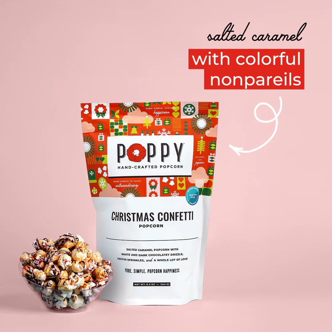 Poppy Popcorn Christmas Confetti - Image 2
