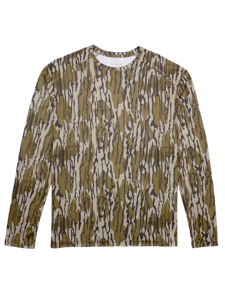PT Ravine Tee LS Mossy Oak Original Bottomland