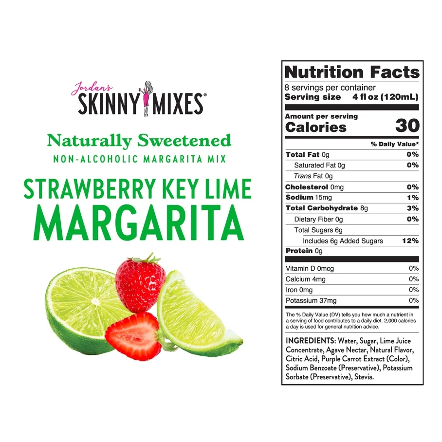 Skinny Mixer Strawberry Key Lime Margarita - Image 3