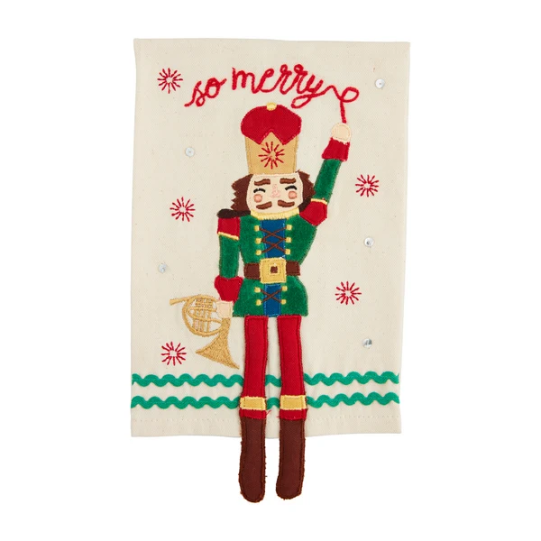 So Merry Nutcracker Towel