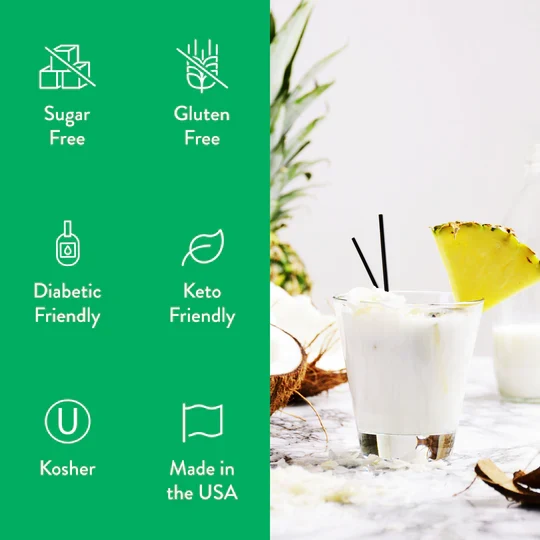 Sugar Free Coconut Syrup - Image 3