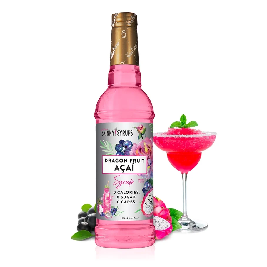 Sugar Free Dragonfruit Acai Syrup