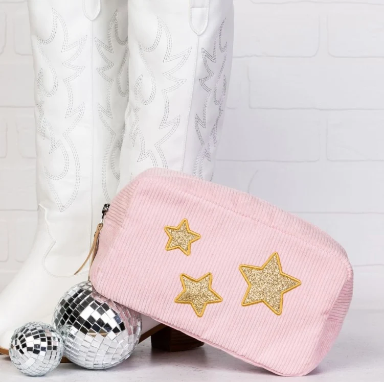 Gold Star Cosmetic Bag - Image 2