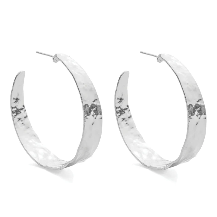 Wide Textured Hoop - Image 2