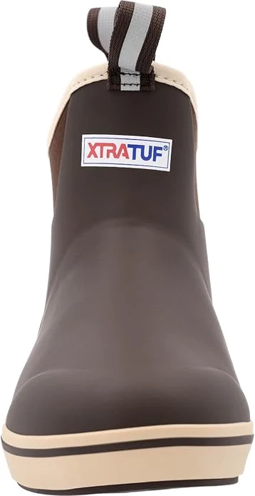 XTRATUF Men’s Chocolate Tan Ankle Deck Boot - Image 4